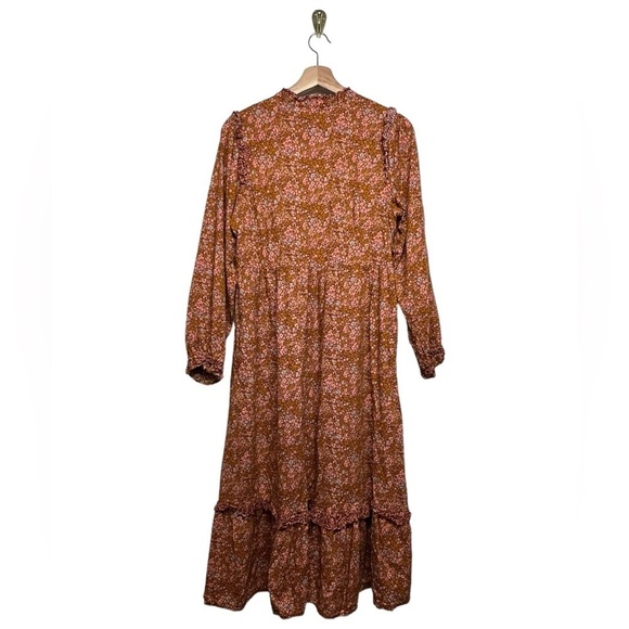 UNIVERSAL THREAD Floral Ruffle Dress Multi S - Picture 8 of 10